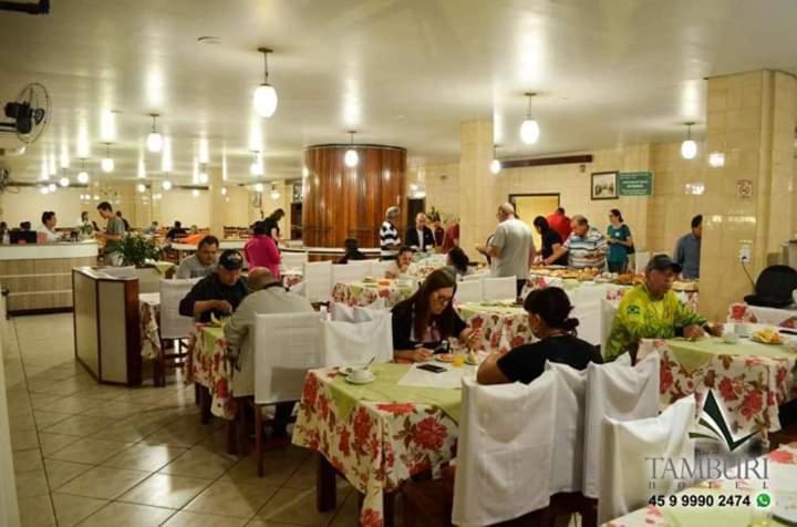 Hotel Novo Tamburi Santa Terezinha do Itaipu Ngoại thất bức ảnh