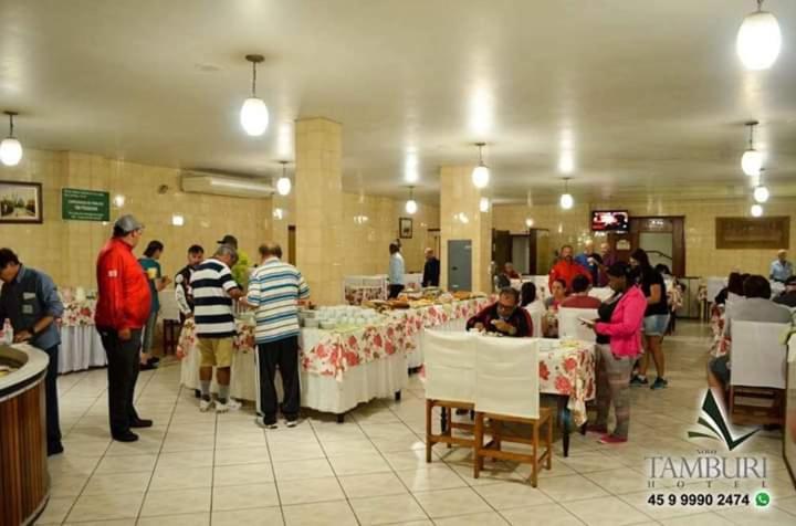 Hotel Novo Tamburi Santa Terezinha do Itaipu Ngoại thất bức ảnh
