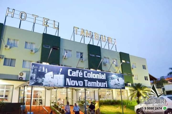 Hotel Novo Tamburi Santa Terezinha do Itaipu Ngoại thất bức ảnh