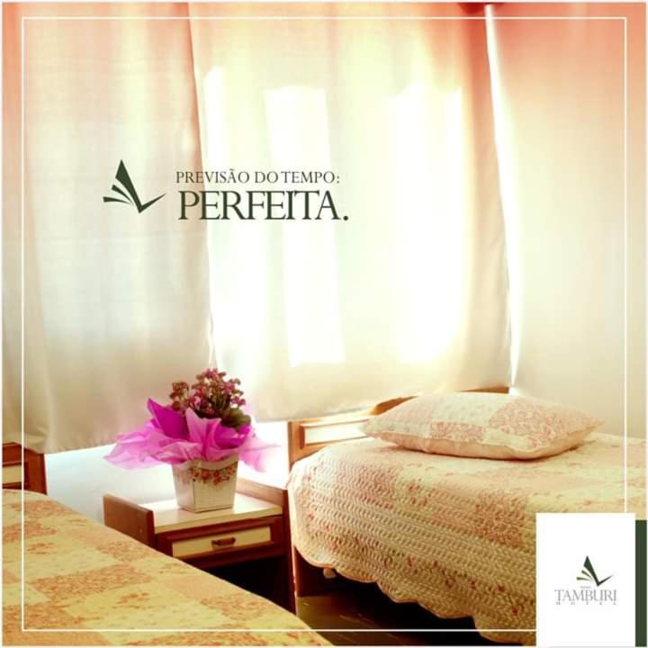 Hotel Novo Tamburi Santa Terezinha do Itaipu Ngoại thất bức ảnh