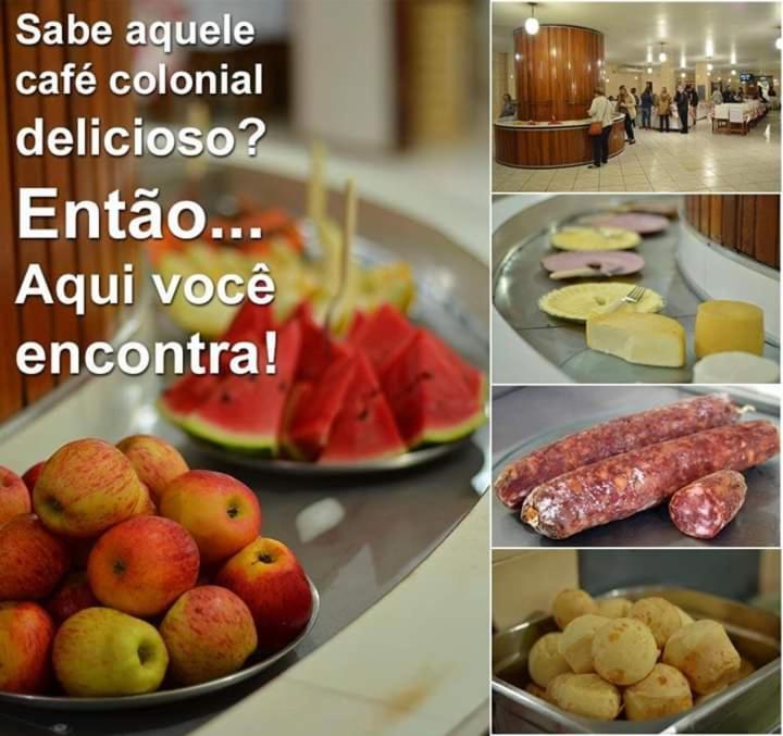 Hotel Novo Tamburi Santa Terezinha do Itaipu Ngoại thất bức ảnh